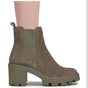 Splendid Women's Olive Ankle Boots